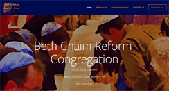 Desktop Screenshot of bethchaim.net